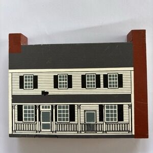 The Cat's Meow Village Houses Lynchburg VA Miller - Clayton House 1990 Vintage
